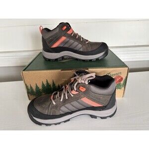 DANNER® RIVERSIDE WOMEN'S 4.5" GRAY/ORANGE ST WORK BOOTS 15347 -Sz 10, Steel Toe